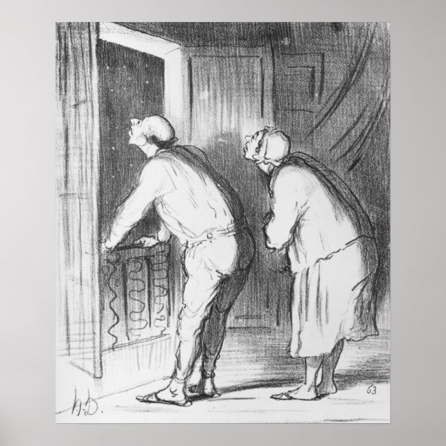 Der Komet, Der Abend vor dem 13. Juni Poster (Vorne)