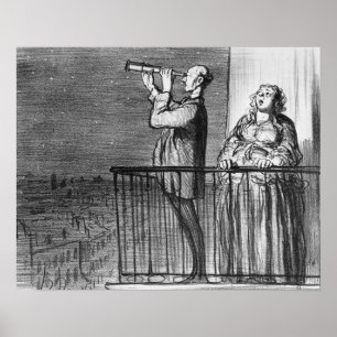 Der Komet, Parisiens incredules Poster