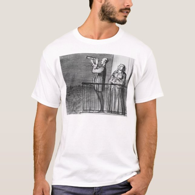 Der Komet, Parisiens incredules T-Shirt (Vorderseite)