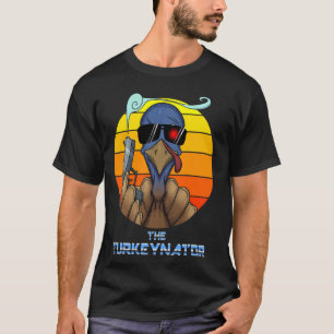 Der komische Turkeynator Erntedank Türkei mit Sonn T-Shirt