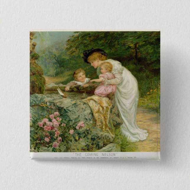 Der kommende Nelson, von den Birnen Annual, 1901 Button (Vorderseite)