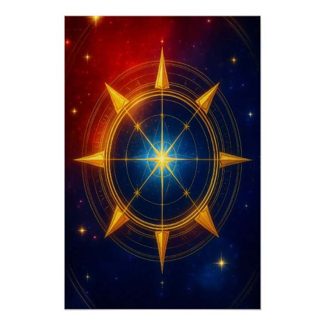 Der Kompass der Unendlichkeit Poster (Vorderseite)