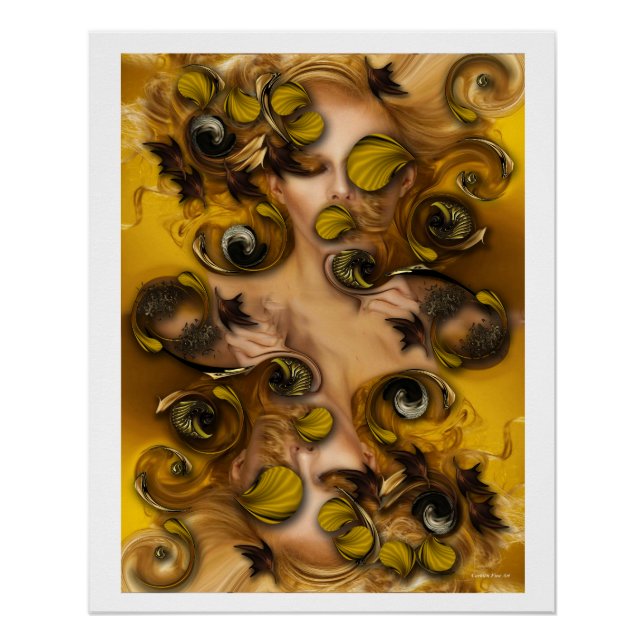 "Der komplexe Engel", Poster (Vorderseite)