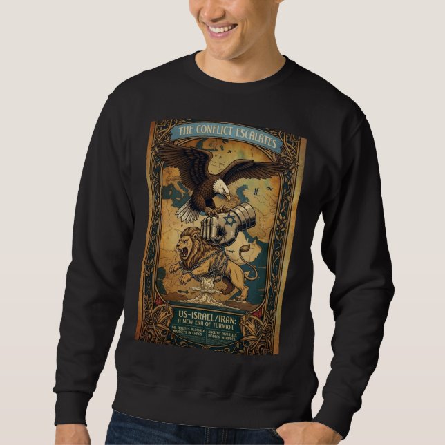Der Konflikt eskaliert Sweatshirt (Vorderseite)