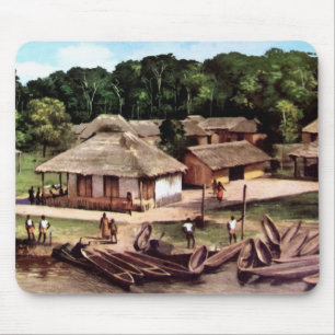 Der Kongo-Dorf Mousepad