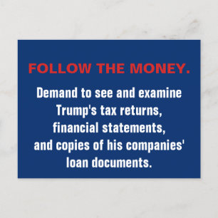 Der Kongress folgt dem Rückstand bei den Steuerrüc Postkarte