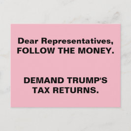 Der Kongress verfolgt den Widerstand Trumps gegen  Postkarte