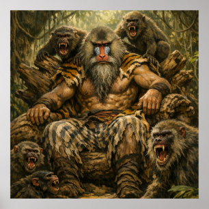Der König der Affen Poster