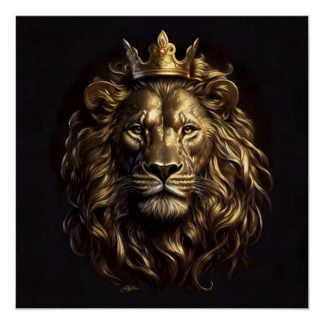 Der König! Der nicht so feige Löwe von Oz Poster (Vorderseite)