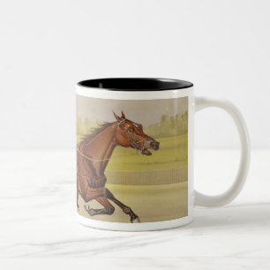 Der König des Rasens, "St. Julien", gefahren durc Zweifarbige Tasse