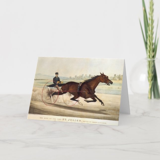 Der König des Rasens, 'St. Julien Karte (Vorderseite)