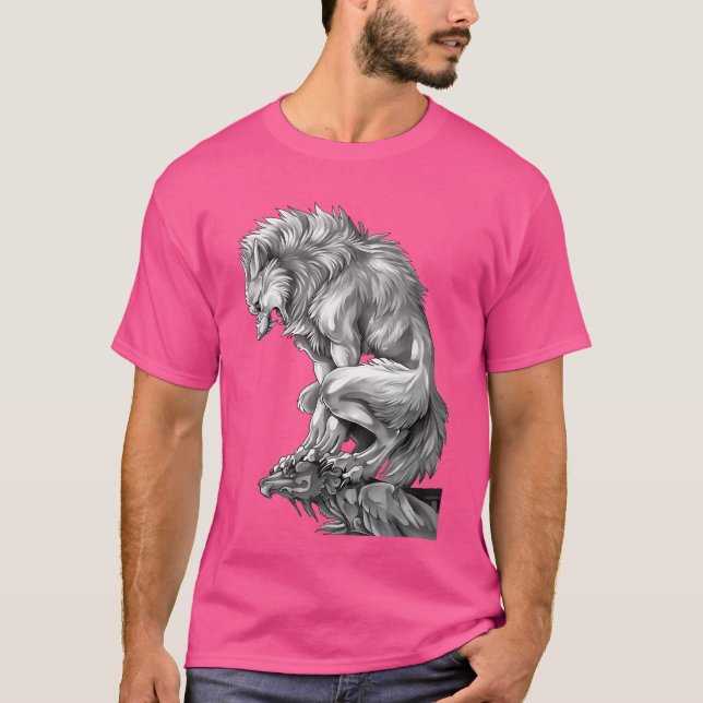 Der König des Werwolf T-Shirt (Vorderseite)