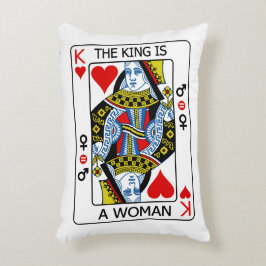 Der König ist eine Frau Dekokissen