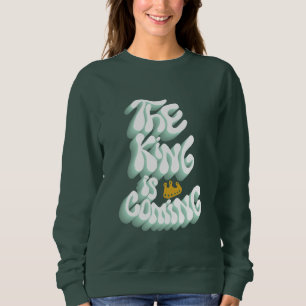 Der König kommt mit Sweatshirt