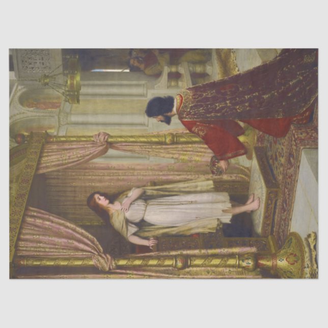 Der König und das Beggar-Mädchen Seidenpapier (Vorderseite)