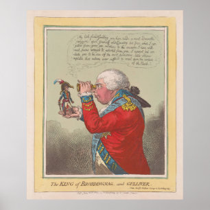 Der König von Brobdingnag und Gulliver (1803) Poster