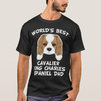 Der Königcharles Spaniel-Vater der Welt bester T-Shirt