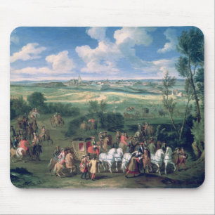 Der königliche Cortege Mousepad