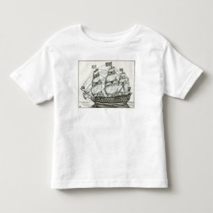 Der königliche George Kleinkind T-shirt