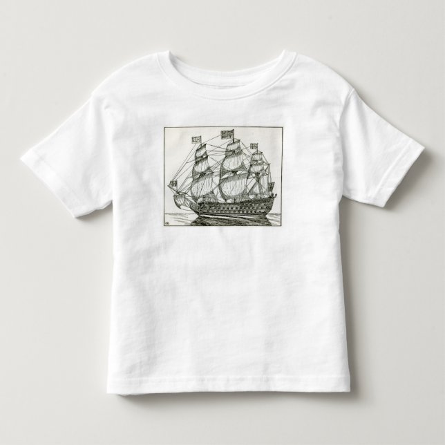 Der königliche George Kleinkind T-shirt (Vorderseite)