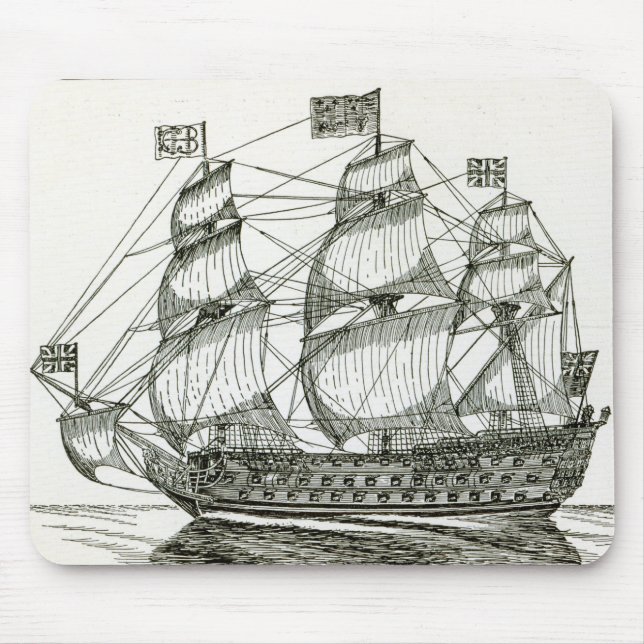 Der königliche George Mousepad (Vorne)