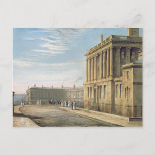 Der Königliche Halbmond, Bad 1820 Postkarte