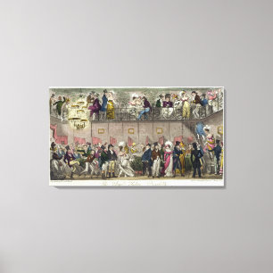 Der königliche Saal, Piccadilly, 'vom englischen Leinwanddruck