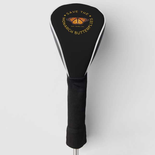 DER KÖNIGSMONARCH  GOLF HEADCOVER (Vorderseite)