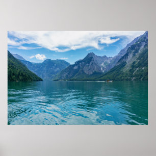 Der Königssee in Bayern, Berchtesgaden Poster