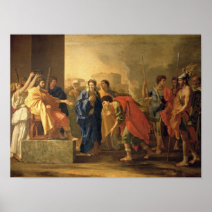Der Kontinent von Scipio, 1640 Poster