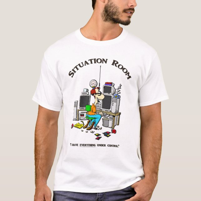 "Der Kontrollraum " T-Shirt (Vorderseite)