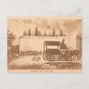 "Der Konvoi des Armen" Postkarte
