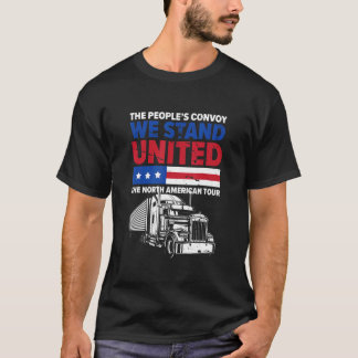 Der Konvoi des Volkes Wir stehen vereint Der Nord  T-Shirt