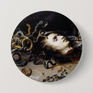 Der Kopf der Medusa Button