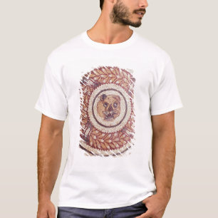 Der Kopf des Tigers, römisches Mosaik, frühes 4. T-Shirt