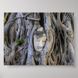 Der Kopf im Baum Poster