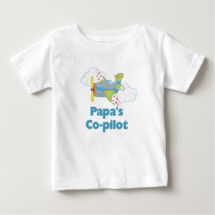 Der Kopilot des Papas Baby T-shirt