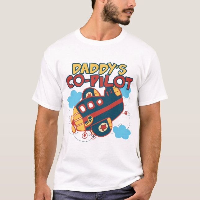 Der Kopilot des Vatis T-Shirt (Vorderseite)