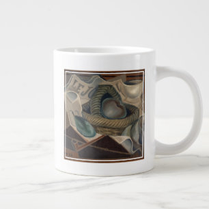 Der Korb von 1924 (Öl auf Leinwand) Jumbo-Tasse