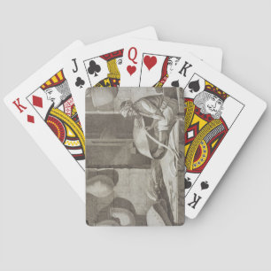 Der Korbmacher aus Band II Kunst und Handel Spielkarten