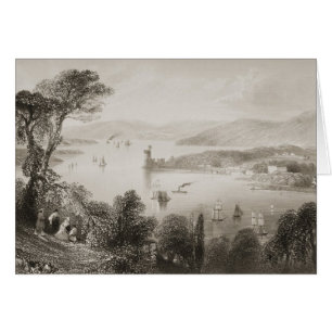 Der Korken-Fluss von unterhalb Glanmire Straße