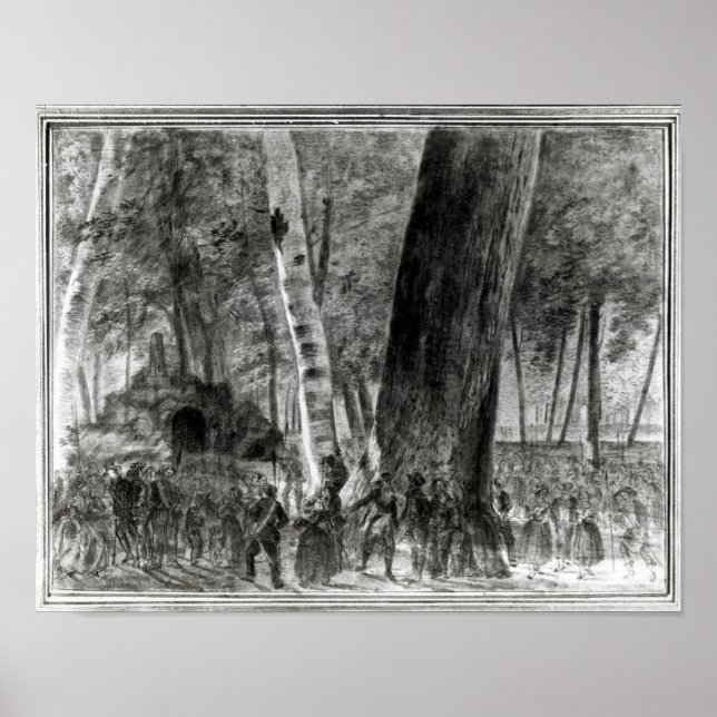 Der Körper von Jean Paul Marat Poster (Vorne)