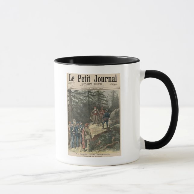 Der korsische Bandit Jacques Bellacoscia Tasse (Rechts)