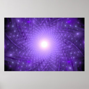 Der kosmische Lotus Poster