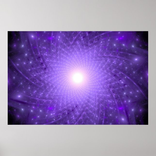 Der kosmische Lotus Poster (Vorne)