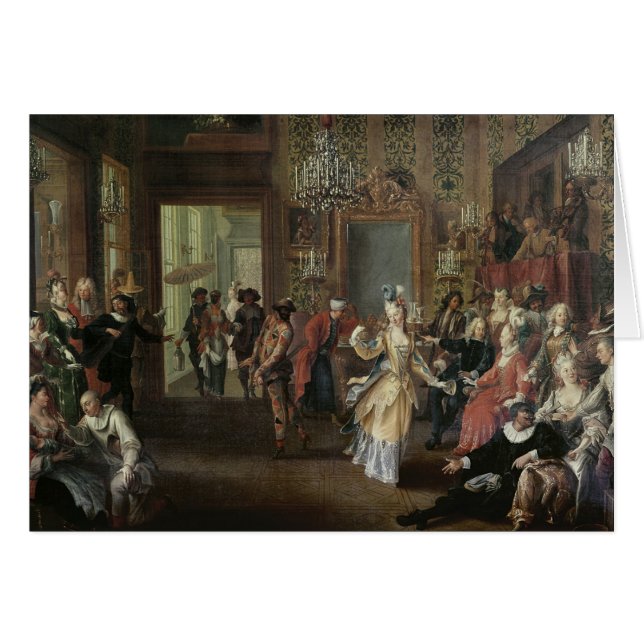 Der Kostümball (Vorderseite (Horizontal))