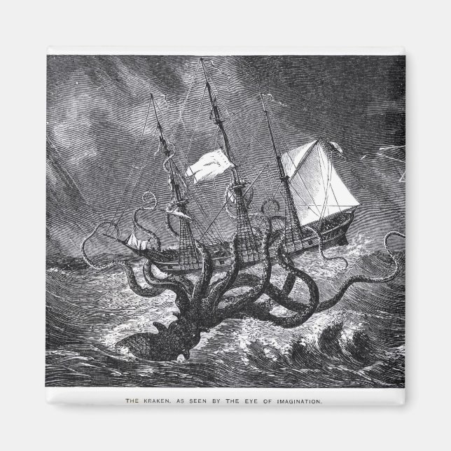 Der Kraken Magnet (Vorne)