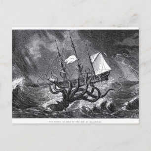 Der Kraken Postkarte