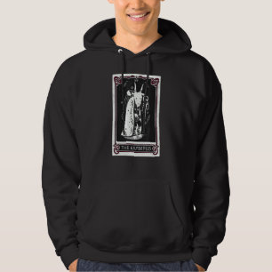 Der Krampus Tarot Card Weihnachtsokkult hat Dunkel Hoodie
