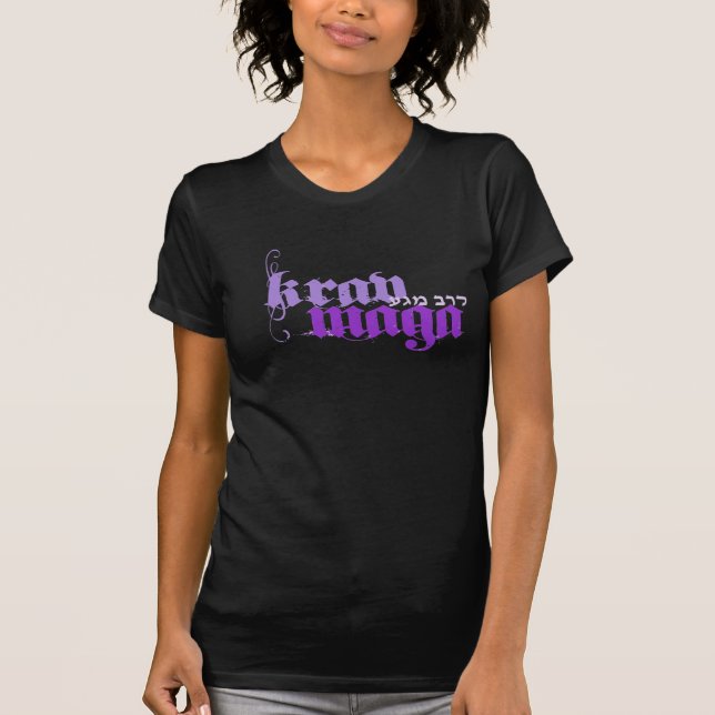 Der Krav Maga der Frauen T-Shirt (Vorderseite)